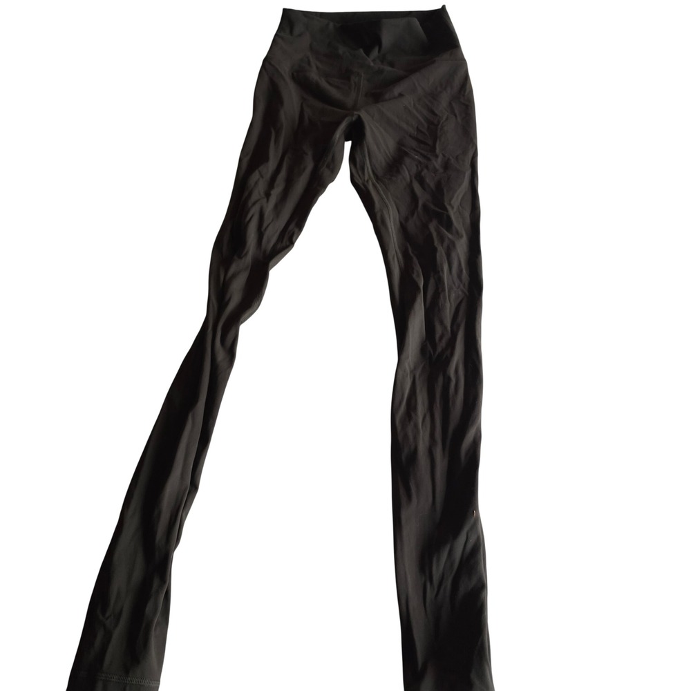 HeyNuts Essential High Waisted Leggings Dark Olive Green Yoga Pants US S 4/6